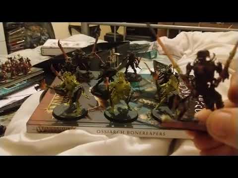 Ossiarch bornereaper Immortis Guard and Necropolis Stalkers