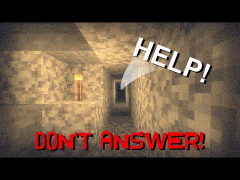 If Someone Yells "HELP" From the Darkness Of Your Mine, DON'T ANSWER! | Minecraft Creepypasta