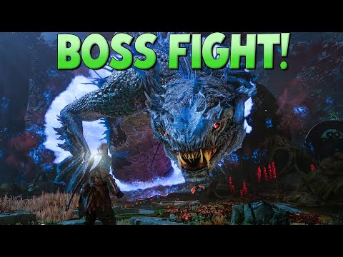 Kratos Hardest Fight: Nidhogg From The World Tree - God of War Ragnarök PC | Part 4