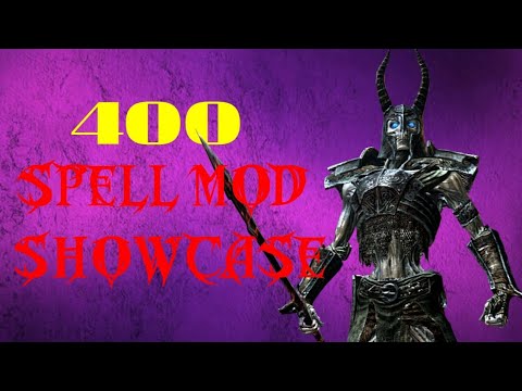 Skyrim 400+ spell PS4 mod showcase - (Draugrs/Skeletons) part 1
