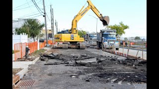 Construction projects on Father Capodanno Boulevard