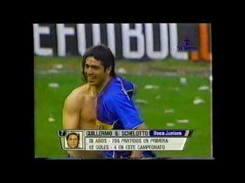 Apertura 2001 Boca: 3 - Racing: 1