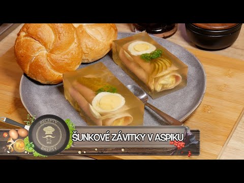 HAM THREADS IN ASPIC ACCORDING TO THE RECIPE FROM THE OLD COOKBOOK! (ČSN)