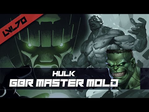 Hulk (lvl70) vs GBR Master Mold [Rage] | MARVEL Future Fight