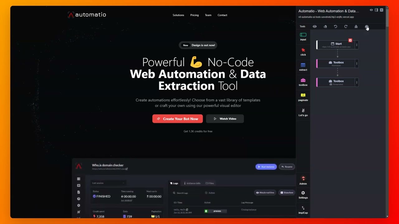 Scrape Web Pages Faster & Cleaner with Automatio – Markdown Export & Multithreading Demo