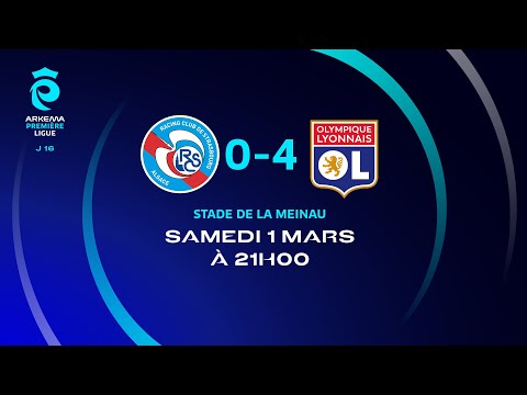 J16 : Strasbourg – Ol. Lyonnais (0-4), le résumé