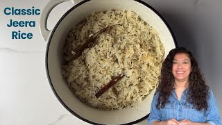 Classic Jeera Rice (jeera pulao) recipe to liven up a meal