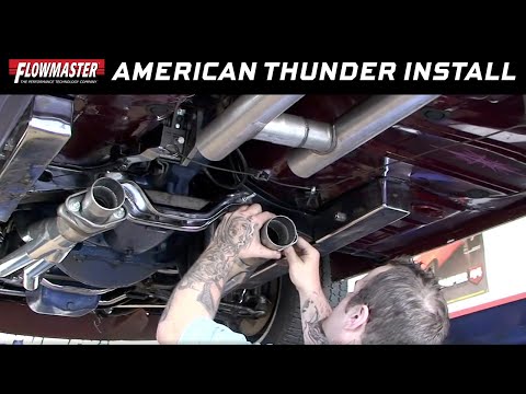 1967 Shelby Cobra Mustang - American Thunder Dual Exhaust System 17282, 817282