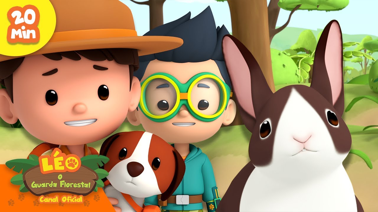 OS ANIMAIS MAIS FOFOS DO MUNDO! 😍🥰✨ | Leo, O Guarda Florestal | Animação