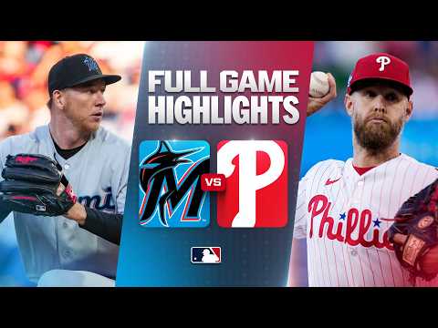 필라델피아 VS 마이애미 7:0 MLB 하이라이트