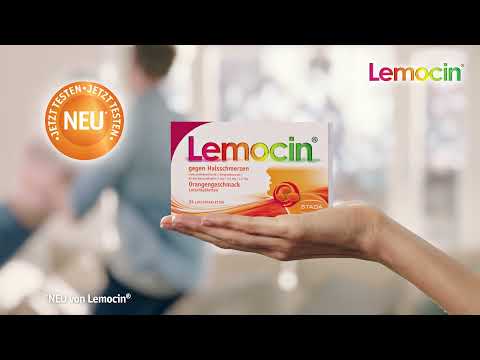 Lemocin gegen Halsschmerzen