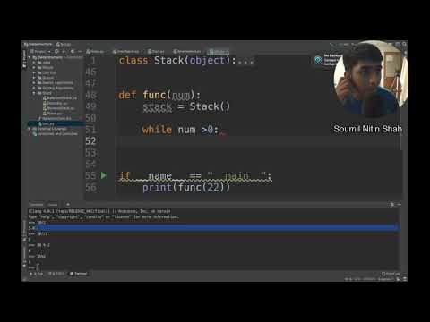 How To Convert Dec To Binary Using Stack Data Structure In Python