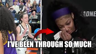 Angel Reese CRIES Very Emotional After Loss To Caitlin Clark & Iowa I'VE BEEN THROUGH SO MUCH