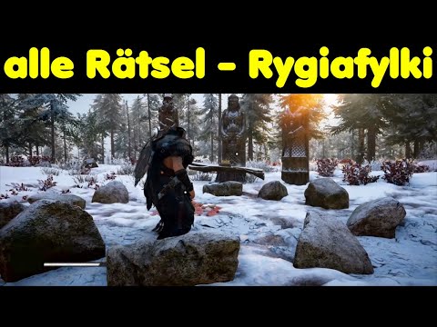 Assassins Creed Valhalla alle Rätsel Rygiafylki Lösungen Collectibles Mysteries Rygjafylke Location