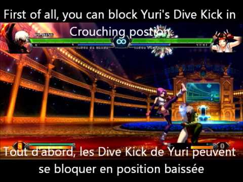 KOF XIII- Tuto- Anti Yuri's Demon Flip Trick