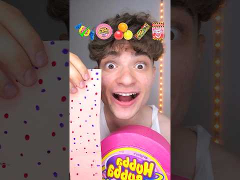 Giant Bubblegum Food ASMR!? 🤤🍬