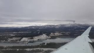 preview picture of video 'Landing Whitehorse, YT with Air Canada Express CRJ-700'