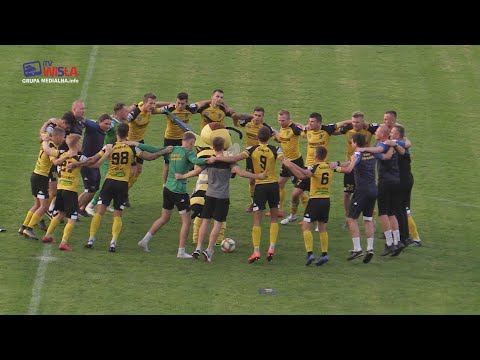 SIARKA TARNOBRZEG - CHEŁMIANKA CHEŁM 4:1 (1:0) - FRAGMENTY MECZU I KOMENTARZE TRENERÓW
