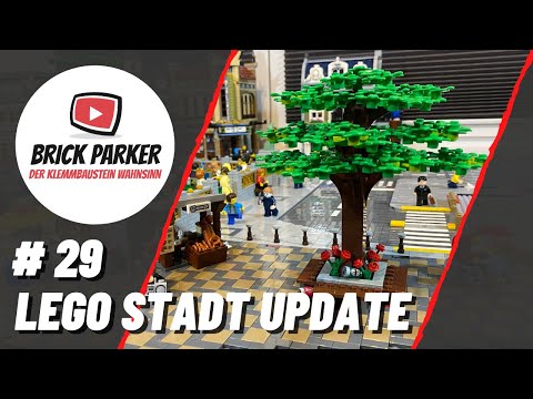 Lego Stadt Update - Folge 29 - Bahnhofsvorplatz & Zufahrt Tiefgarage