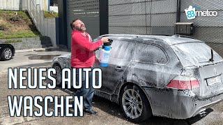 Ding Ding neues Auto waschen mit Koch Chemie | BMW 525d E61