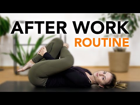 Workday Routine | Bewegung für Entspannung nach der stressigen Arbeit | 15 Min