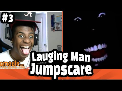 Omegle JUMPSCARE PRANK - Laughing Man #3