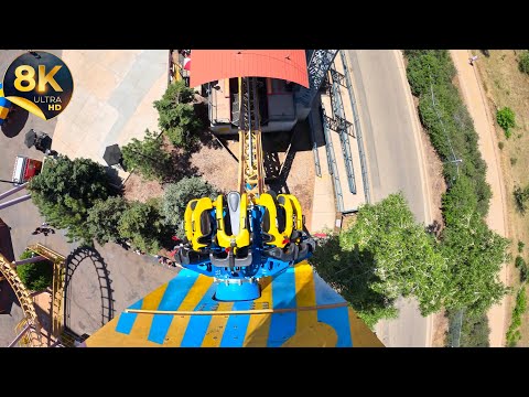 On-ride point of view of Half Pipe