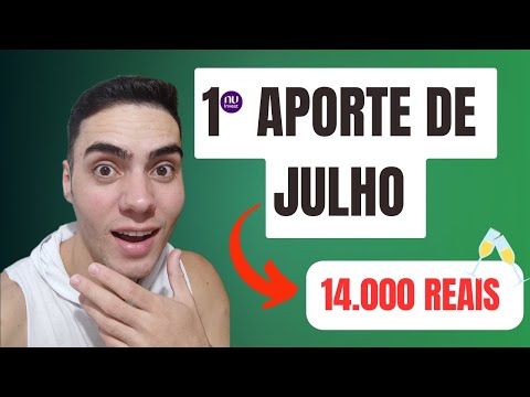1° APORTE DE JULHO/ O QUE EU COMPREI?