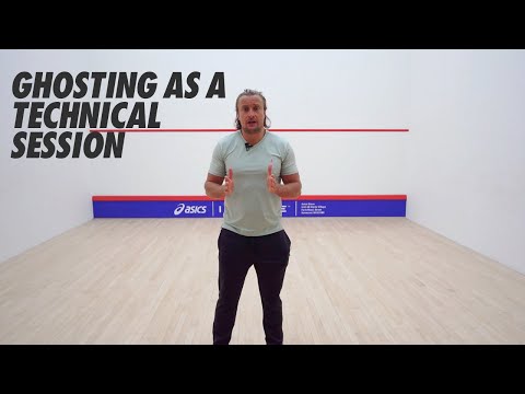 Squash tips: Origins - Ghosting in practice with Joey Barrington - Ghosting as a technical session