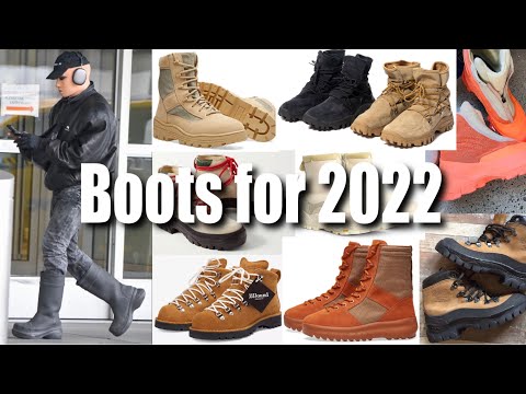The Best Boots for 2021/2022 | Balenciaga Crocs, Hikers, Combat & More