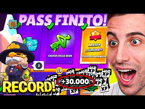*RECORD* Ottengo 30.000 PUNTI XP in 30 Minuti! Brawl Stars ITA