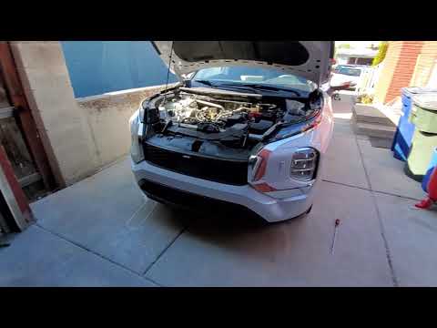 mitsubishi outlander front bumper removal 2022