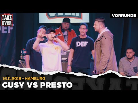 Presto vs. Gusy - Takeover Freestyle Contest | Hamburg 16.11.18 (VR 3/4)