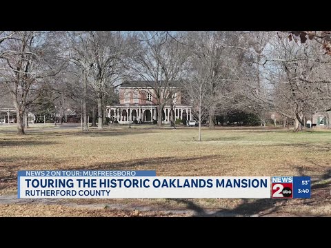 Touring the historic Oaklands Mansion