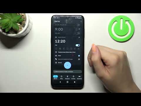Cómo poner la alarma despertador en NOKIA G21