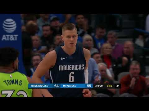 Highlights: Kristaps Porzingis (19 points) vs Minnesota Timberwolves