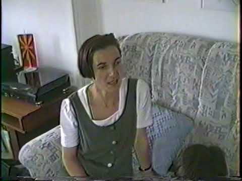 Vangel Naumovski studio visit 1997 Close family