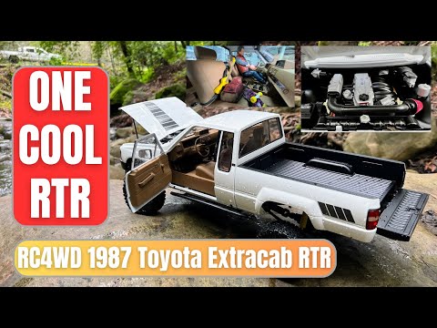 RC4WD 1987 Toyota XtraCab RC Truck - test run and review of xtra cab toyota pickup truck