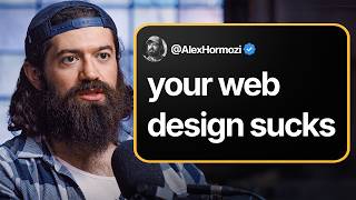 Alex Hormozi's Advice on Web Design