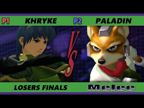 S@X 413 Losers Finals - Khryke (Marth) Vs. Paladin (Fox) Smash Melee - SSBM