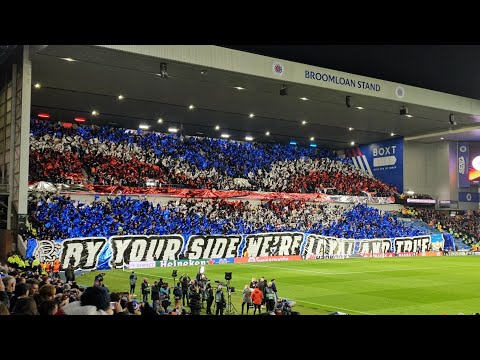 Rangers Tifo v Sparta Prague - EUROPA LEAGUE 2023