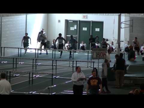 2A Boys 60m Hurdle Prelims Heat 1 - Illinois Top Times 2014
