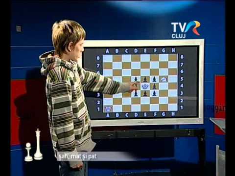 Emisiunea 3 Regi si Pioni - notiunile de sah, mat si pat