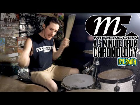 Millencolin: A 5 Minute Drum Chronology - Kye Smith [4K]