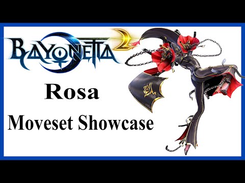 【Bayonetta 2】Rosa Moveset Showcase