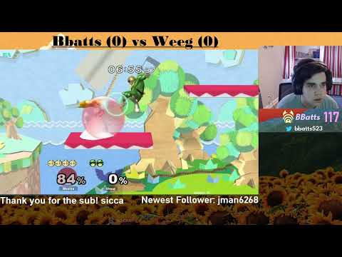 LACS 4 - Bbatts (Peach) vs Weeg (Captain Falcon) - EC Pools R2 (C8) WR1