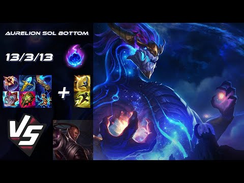 BOTTOM Aurelion Sol vs Lucian - EU Challenger Patch 26.1