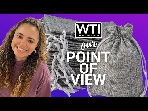 Lee-buty Burlap Drawstring Bags - WTI product video review