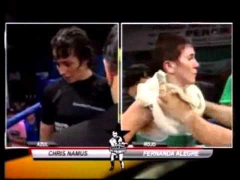 Chris Namus cayó ante la argentina Fernanda Alegre por el título mundial