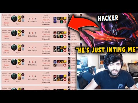 HIGH ELO HACKER TRIES TO INT ME AND YASSUO... PLEASE GET THIS GUY OFF THE SERVER.